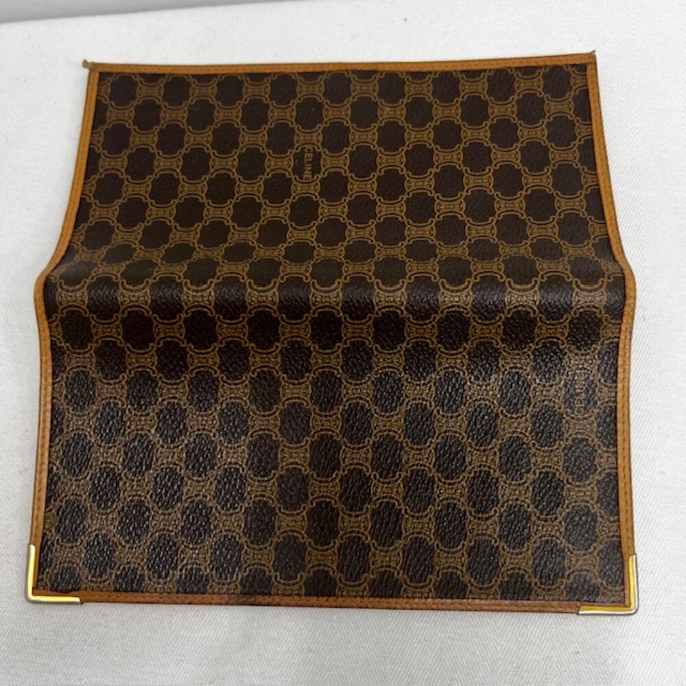 Authentic CELINE M06 Macadam Wallet PVC/leather & Key holder Red leather ( 94) - Picture 7 of 10